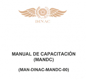 Manua de Capacitación DINAC - Primera Edición - Versión 00