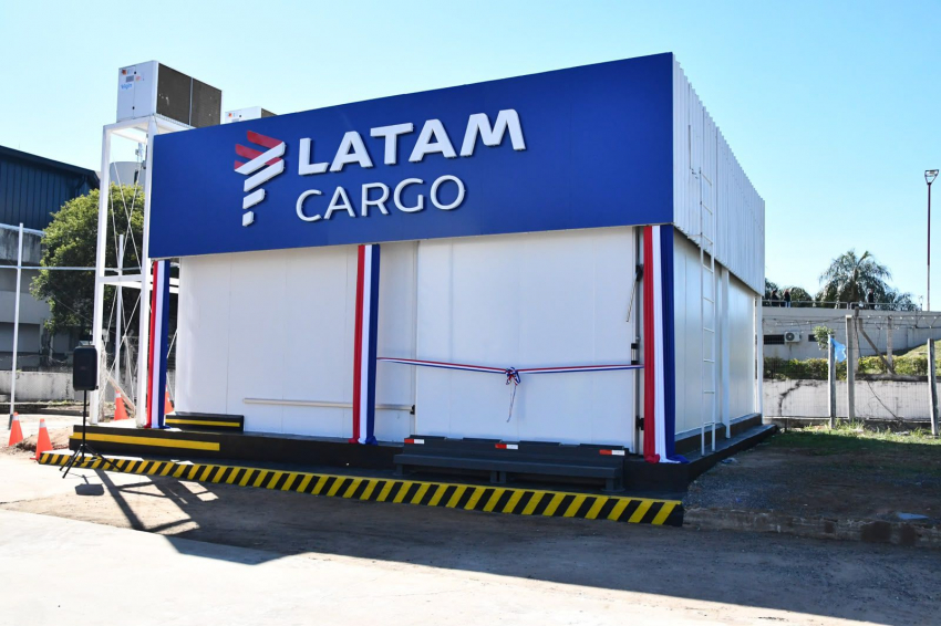 Nueva Cámara Frigorífica de LATAM Cargo en Paraguay